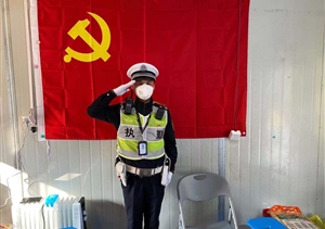 我是黨員，就應該“戰疫”在一線(xiàn) ——宗保公司參與疫情防控一線(xiàn)工